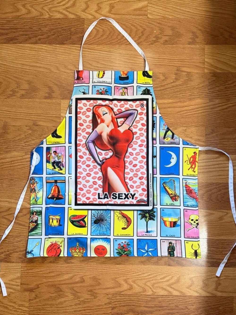 Mexican Lotería Apron/ Chalupa Mandil